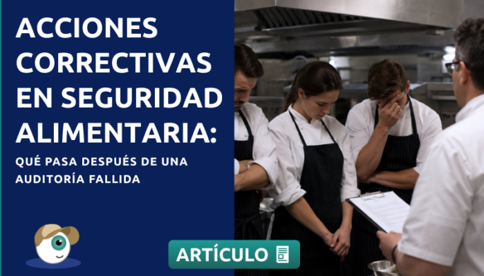Acciones correctivas en seguridad alimentaria: qué pasa después de una auditoría fallida