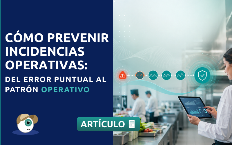 Cómo prevenir incidencias operativas: del error puntual al patrón operativo